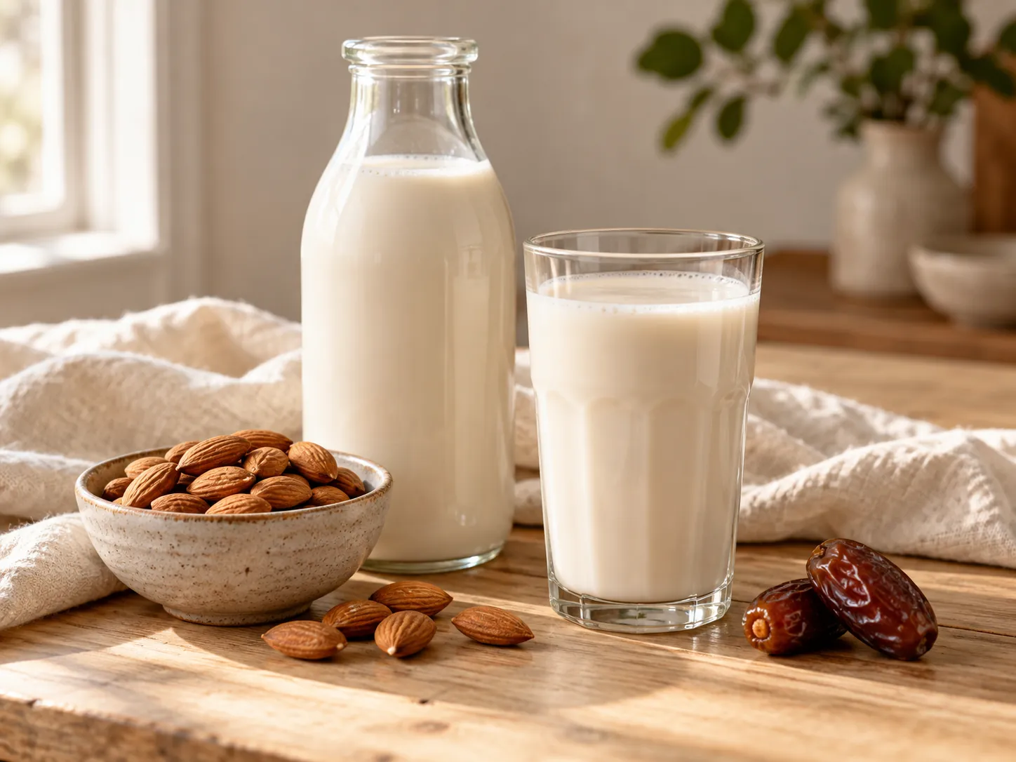 Bebida de almendras casera