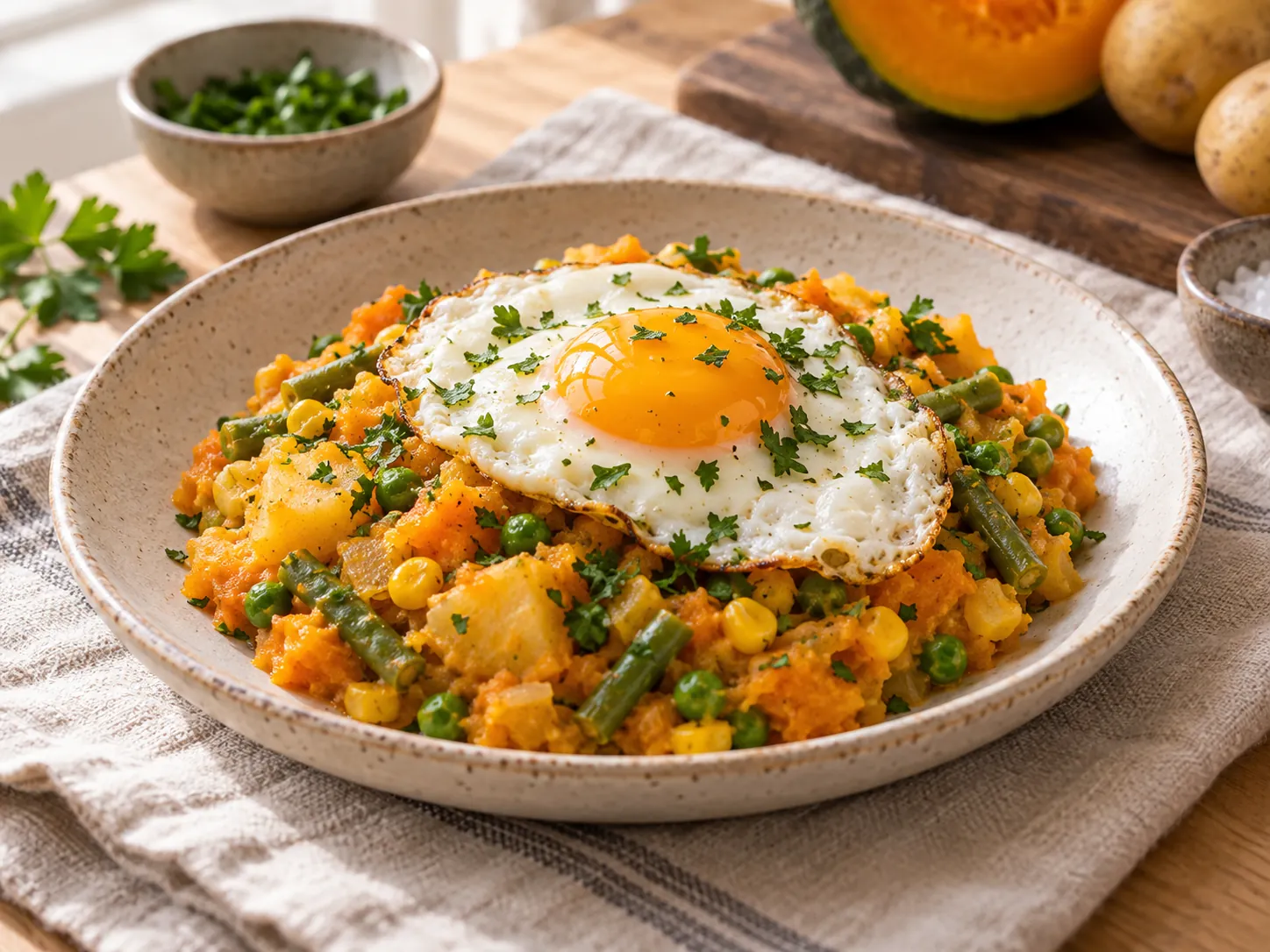 Charquicán de verduras
