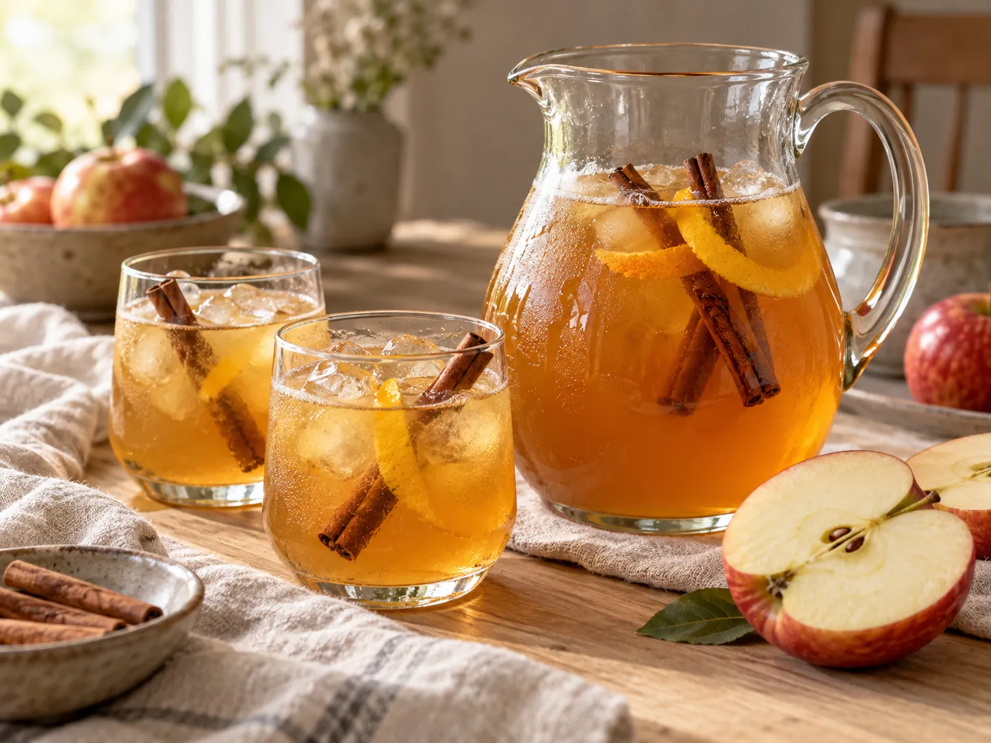 Chicha de manzana sin alcohol