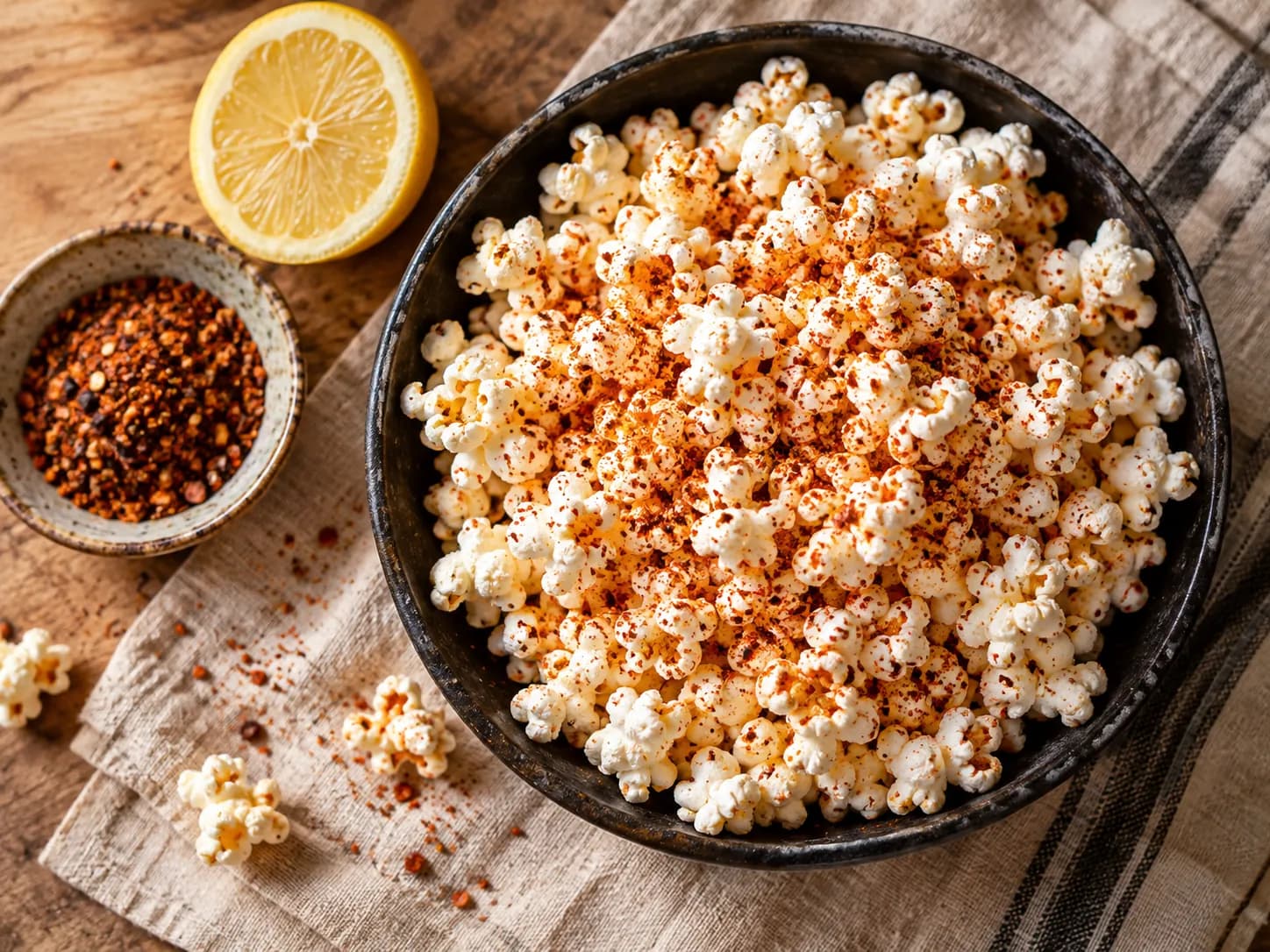 Palomitas de maíz con merkén