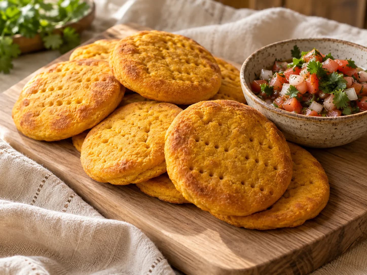Sopaipillas de zapallo al horno